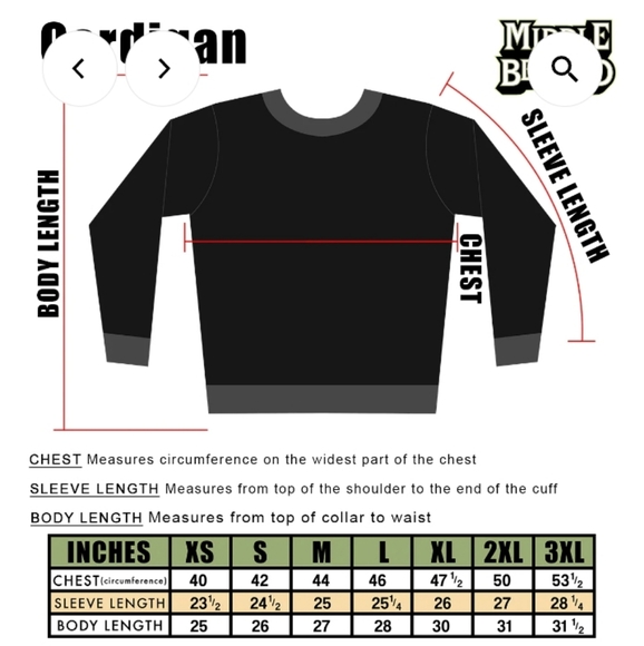 Middle of Beyond Return of the Living Dead Cardigan Sweater Unisex - Picture 5 of 5